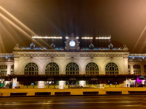 the old train station that now houses night clubs